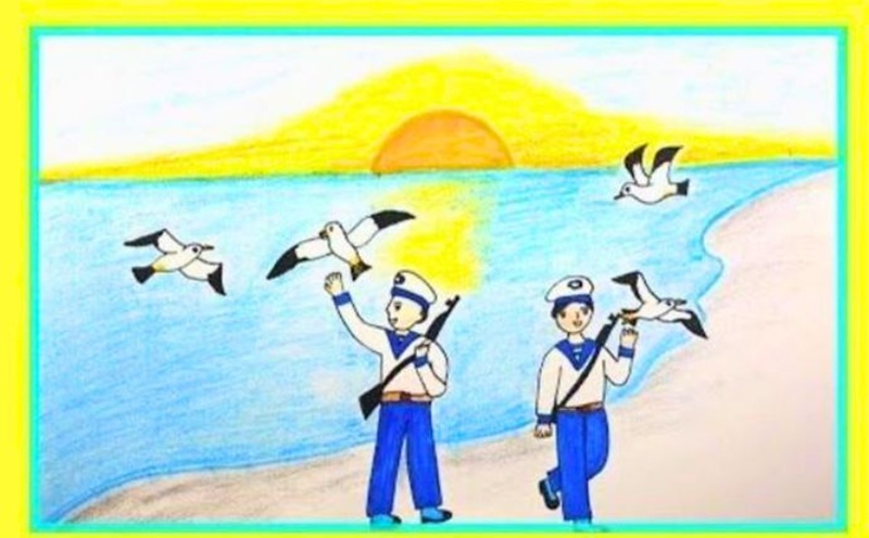 vẽ tranh biển đảo quê hương 19