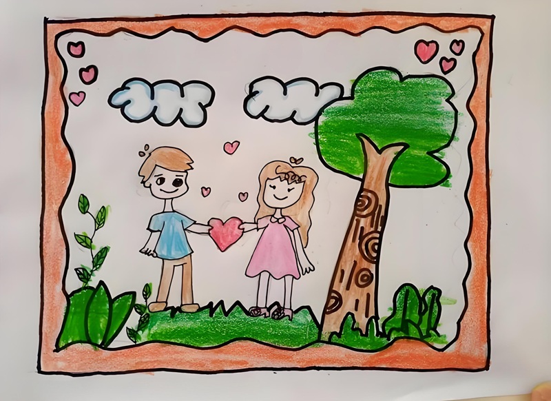 vẽ tranh bình đẳng giới 7