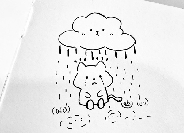 vẽ tranh buồn 11