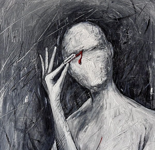 vẽ tranh buồn 18