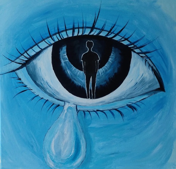 vẽ tranh buồn 19