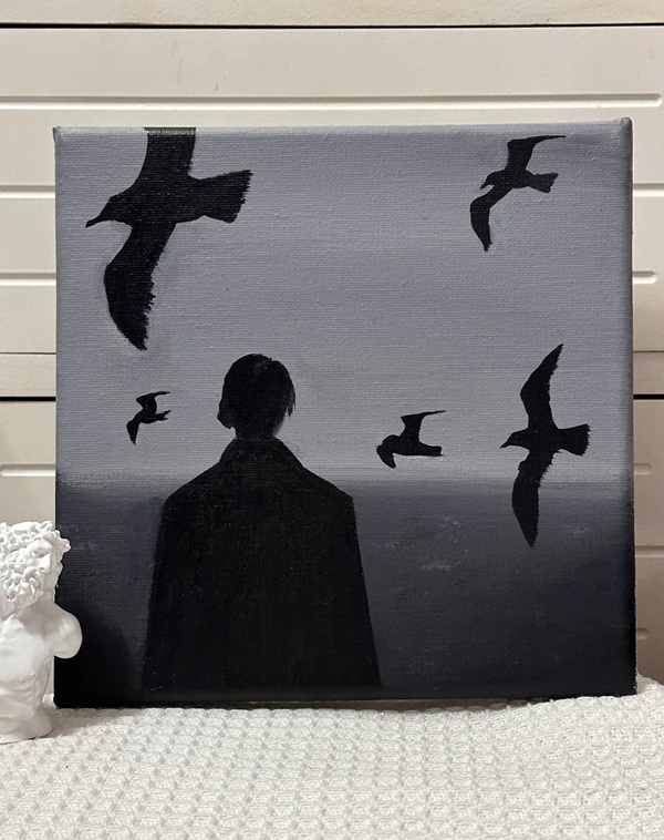 vẽ tranh buồn 31