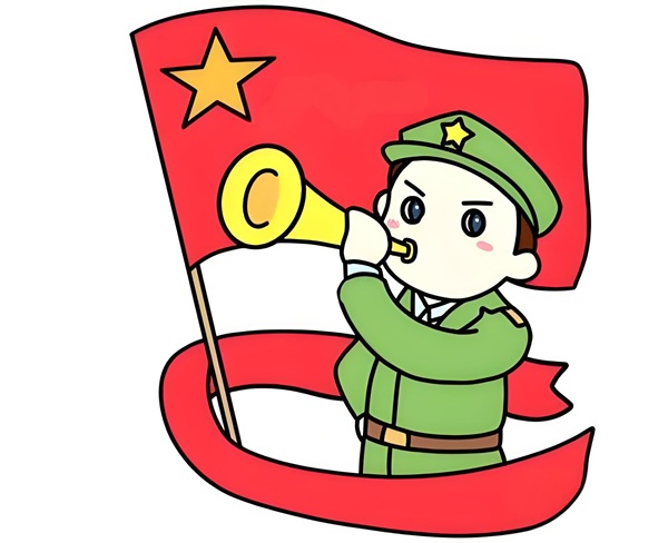 vẽ tranh chủ đề chú bộ đội​