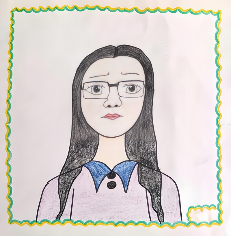 vẽ tranh cô giáo 10