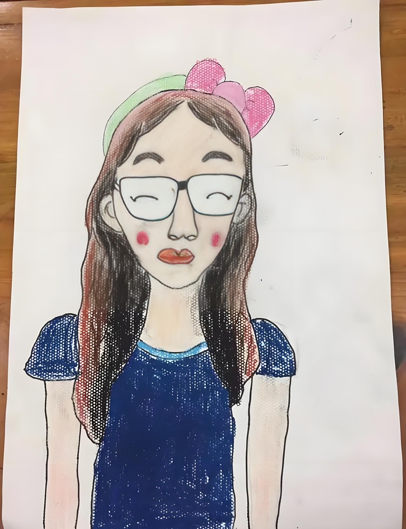 vẽ tranh cô giáo 12