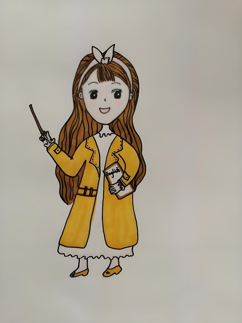 vẽ tranh cô giáo 19