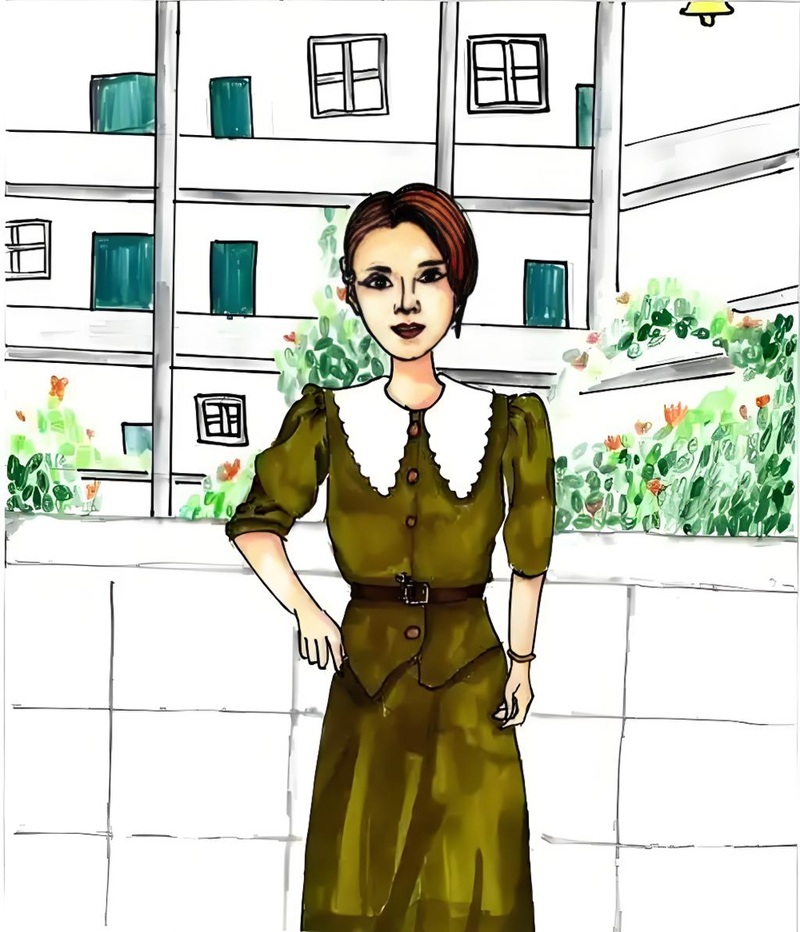 vẽ tranh cô giáo 23