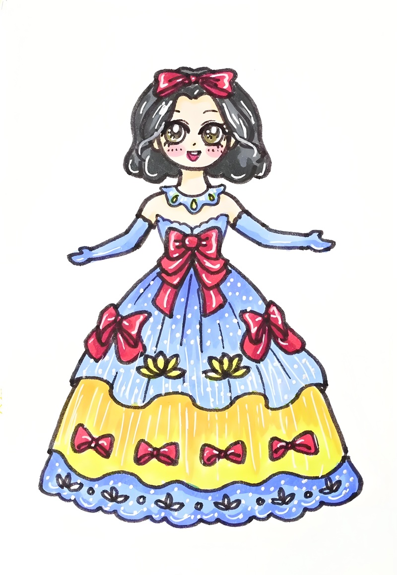 vẽ tranh công chúa 18