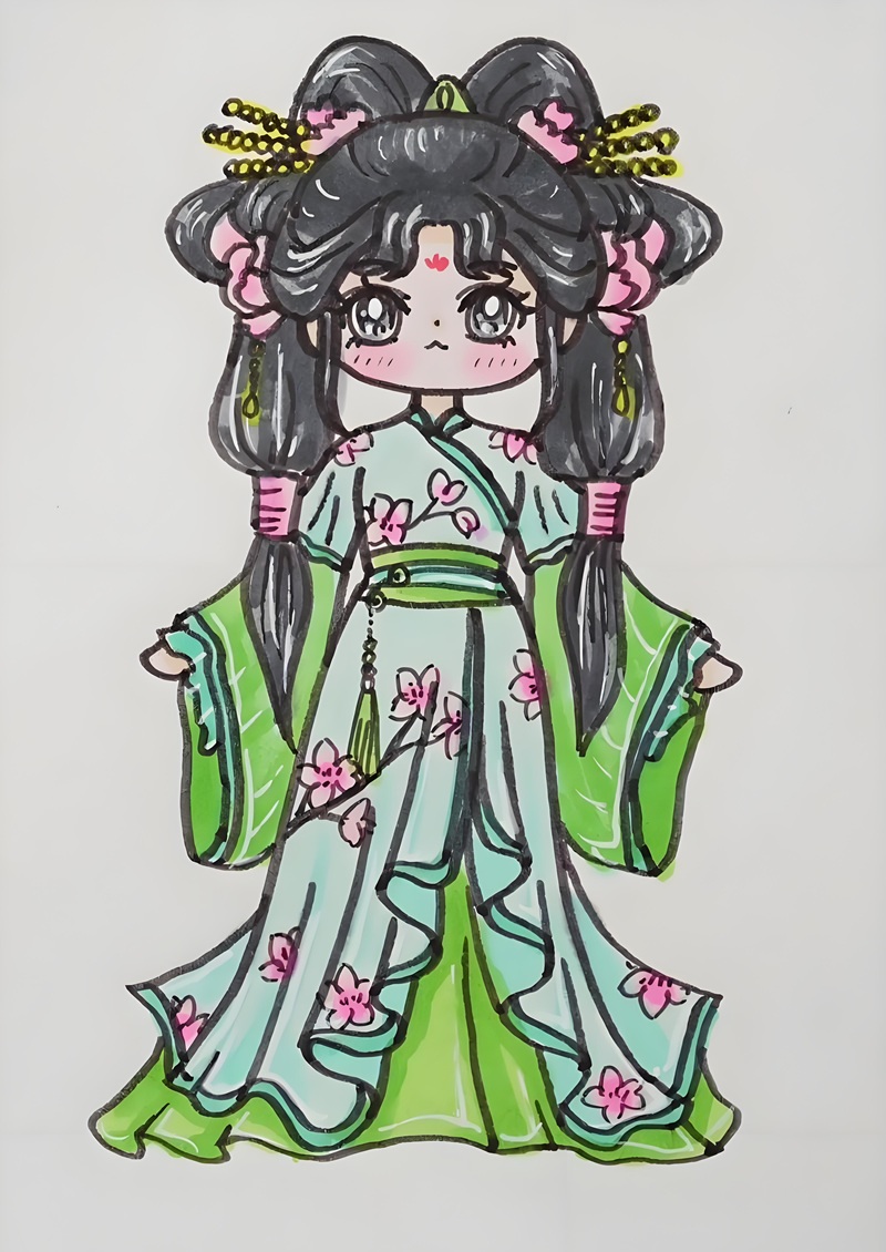 vẽ tranh công chúa 19