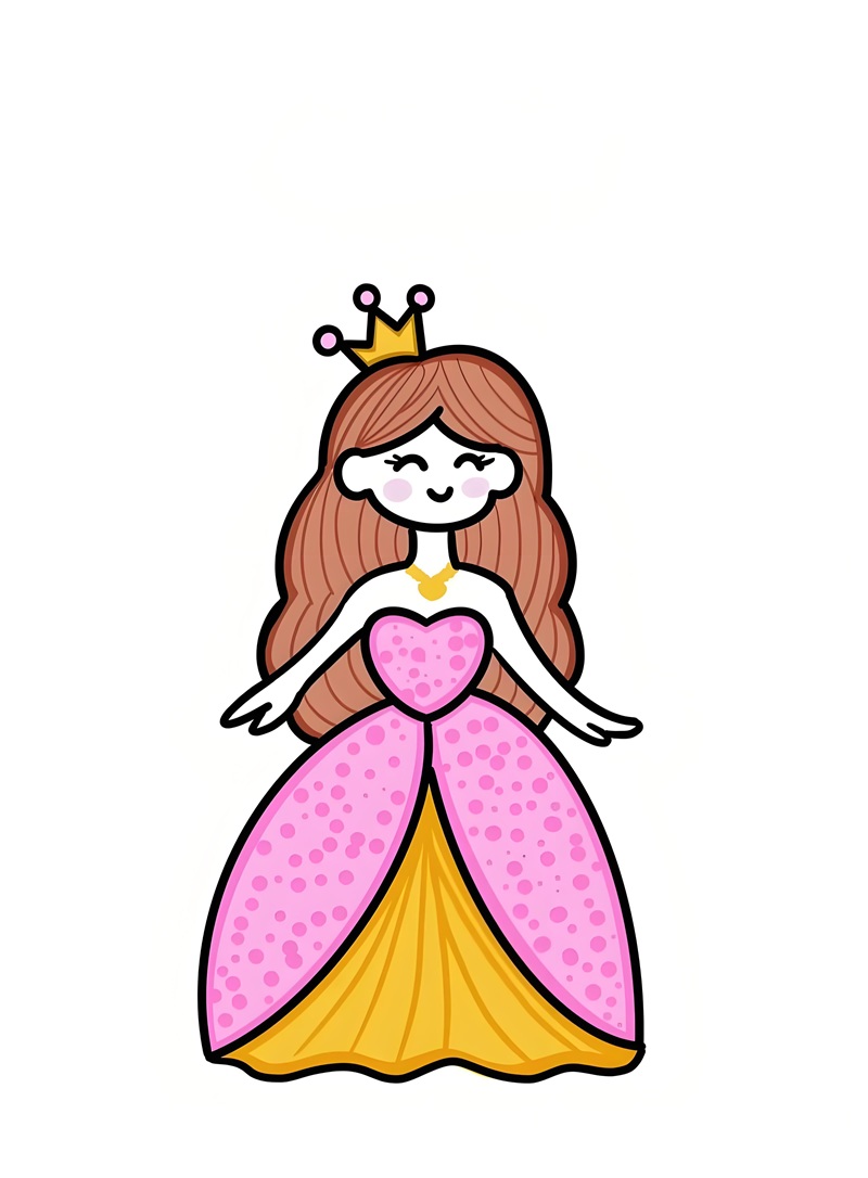 vẽ tranh công chúa 21