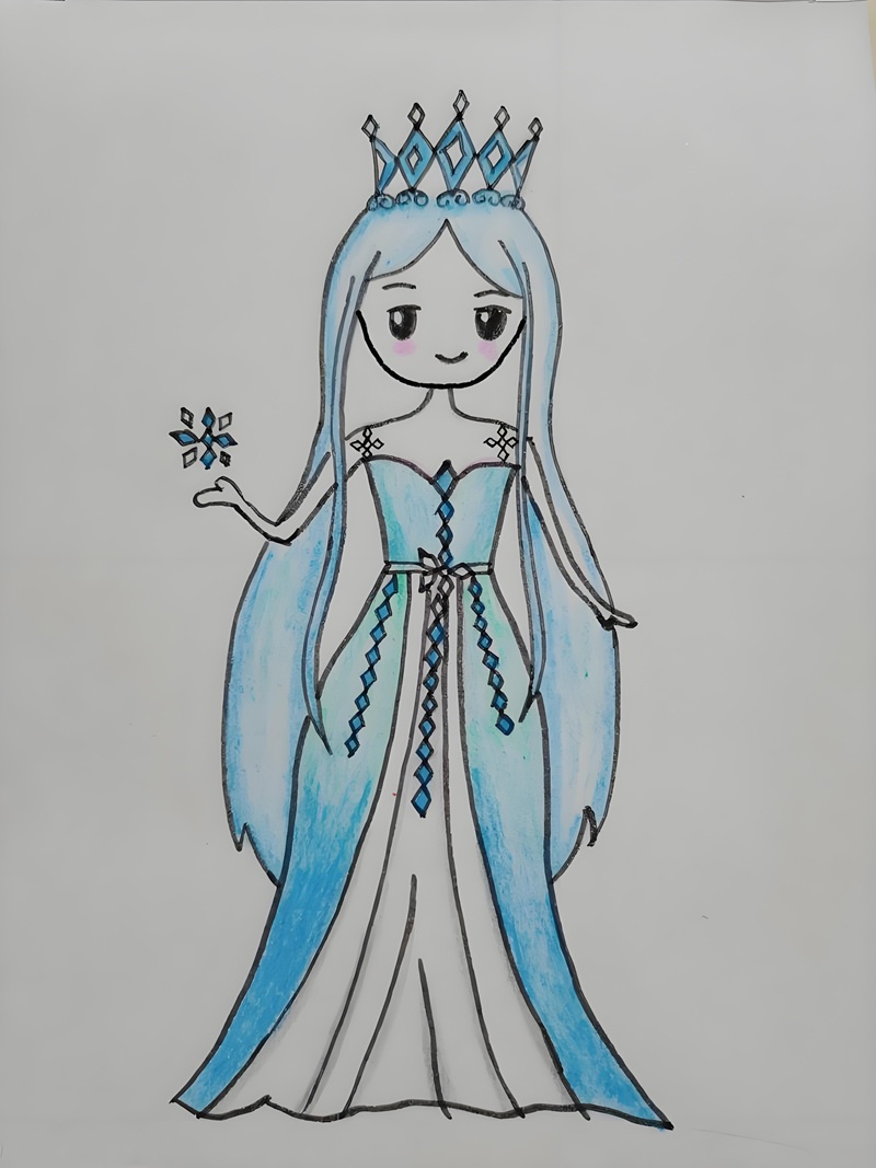 vẽ tranh công chúa 28