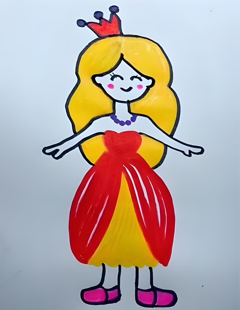 vẽ tranh công chúa 31