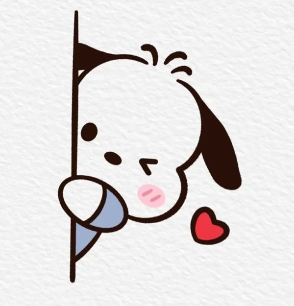 vẽ tranh cute đơn giản 14