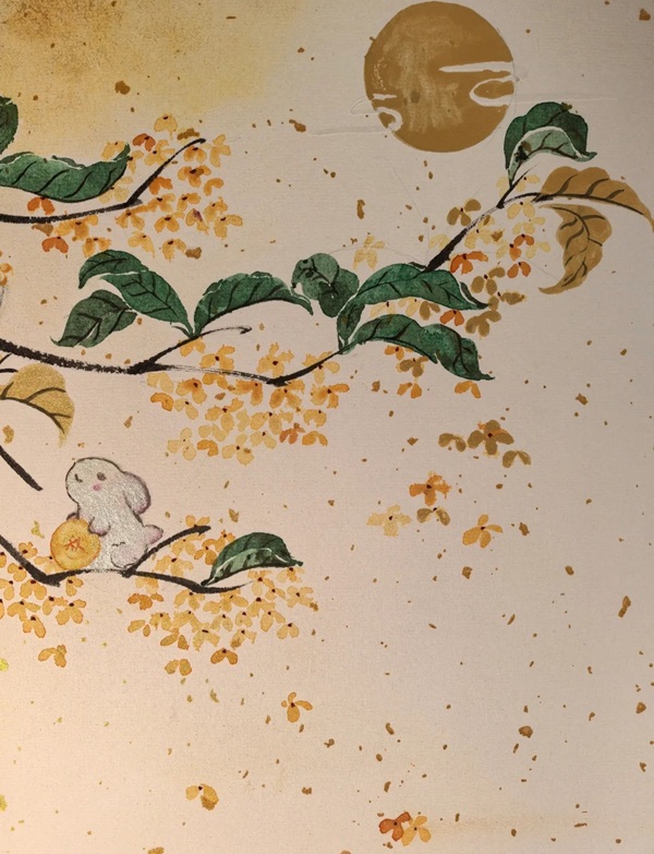 vẽ tranh đề tài lễ hội trung thu​ 24