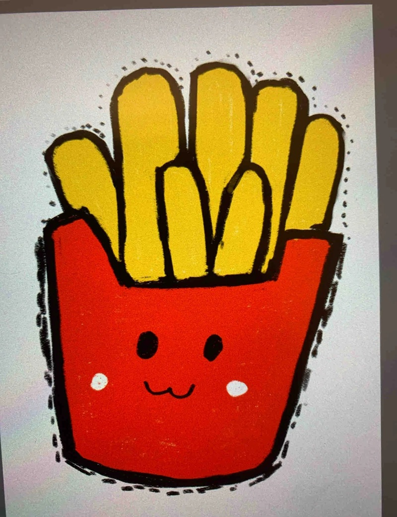 vẽ tranh dễ thương 10