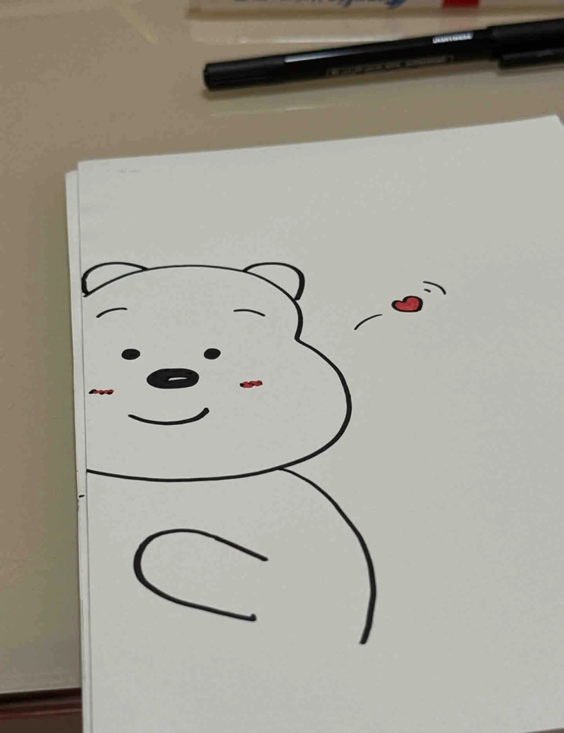 vẽ tranh dễ thương 2