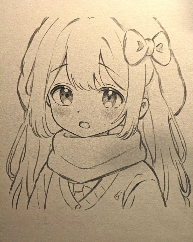 vẽ tranh dễ thương 3 