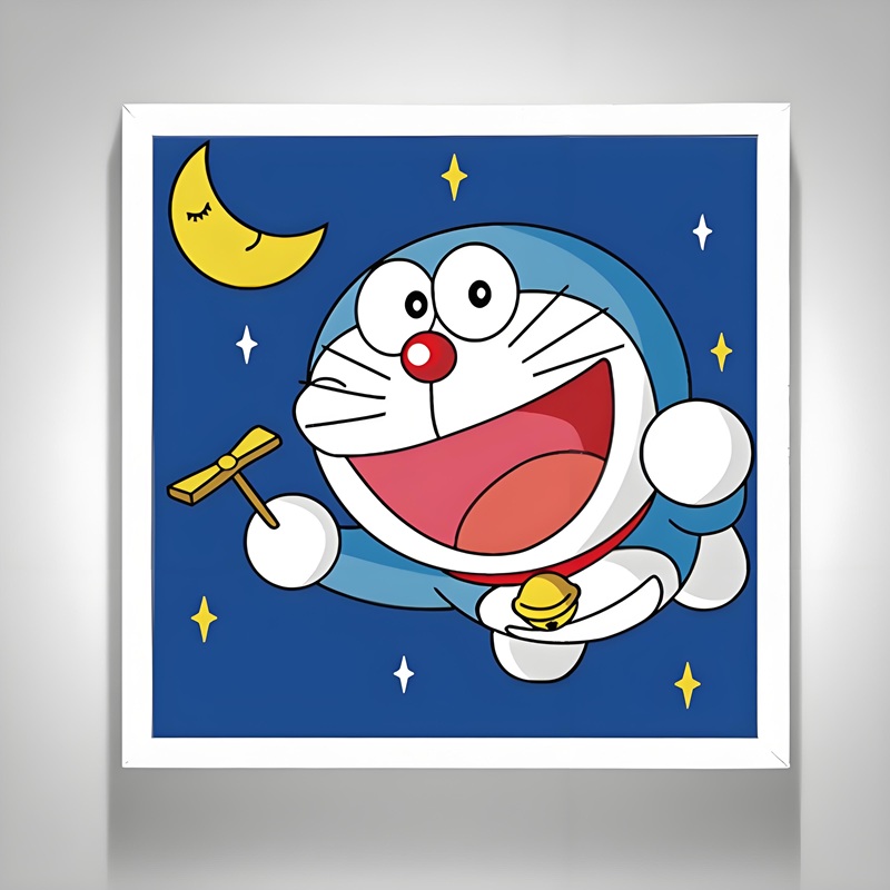 vẽ tranh doremon 26