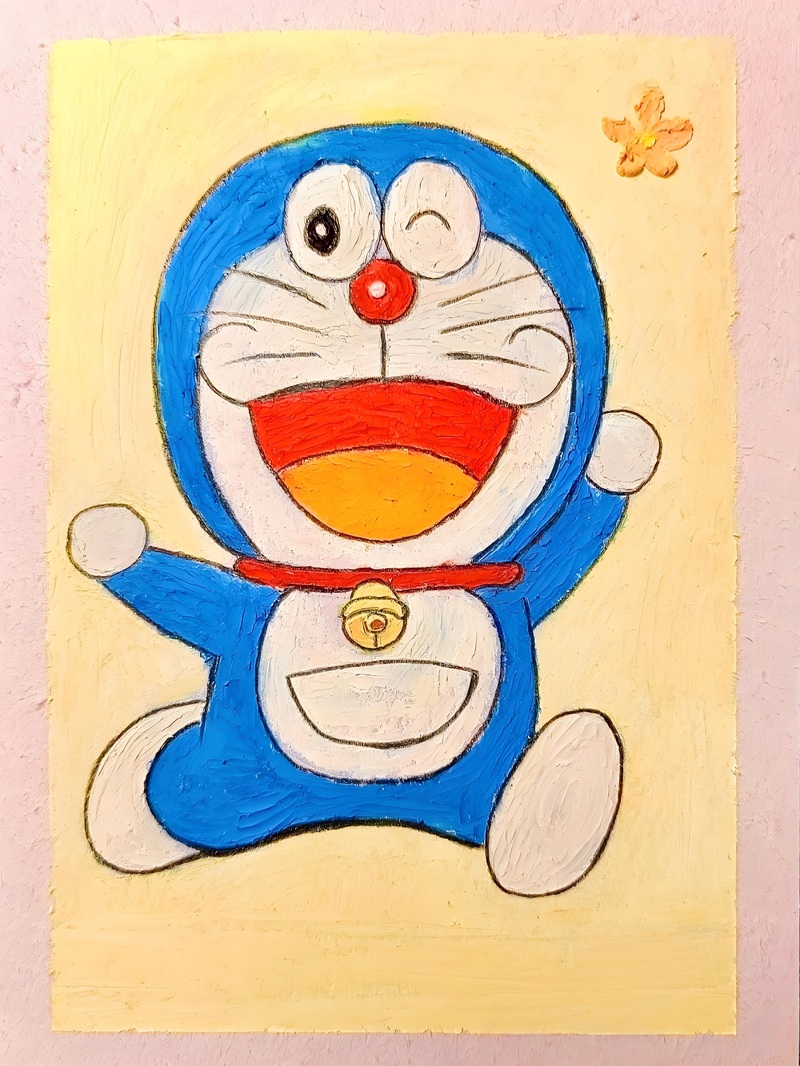 vẽ tranh doremon 34