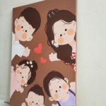vẽ tranh gia đình 5 người 22