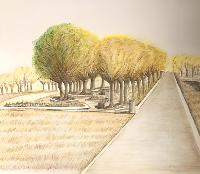 vẽ tranh phong cảnh thiên nhiên 20