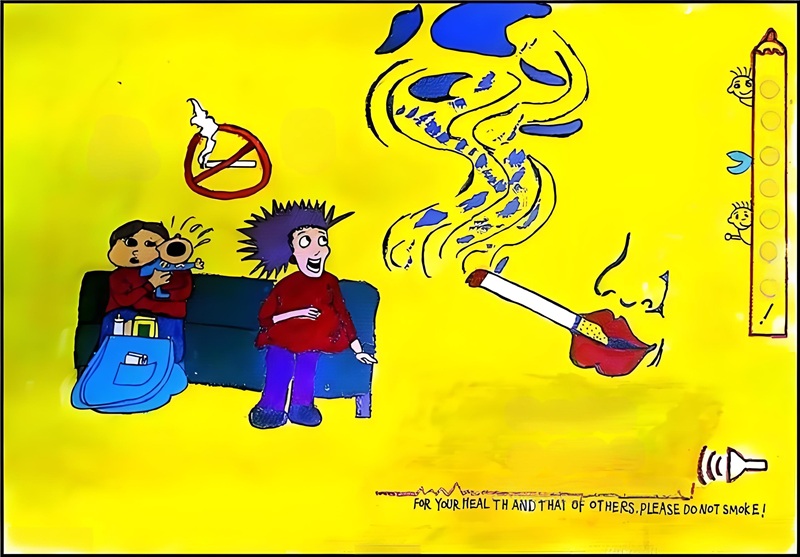 vẽ tranh phòng chống tác hại của thuốc lá 32