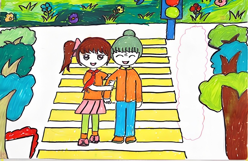 vẽ tranh thiếu nhi làm nghìn việc tốt 13