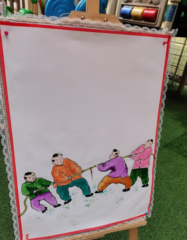 vẽ tranh trò chơi dân gian 20