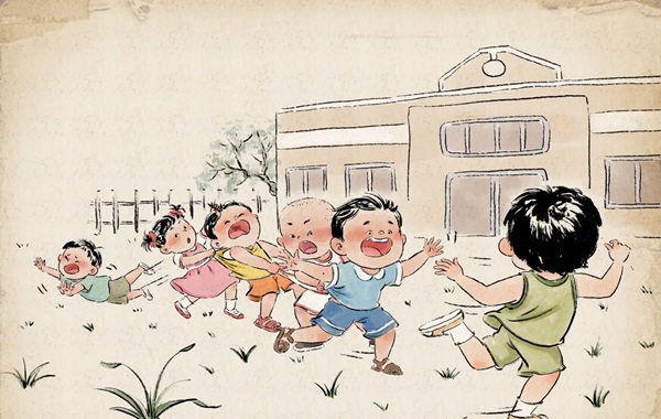 vẽ tranh trò chơi dân gian 21