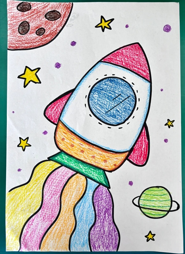 vẽ tranh ước mơ của em 