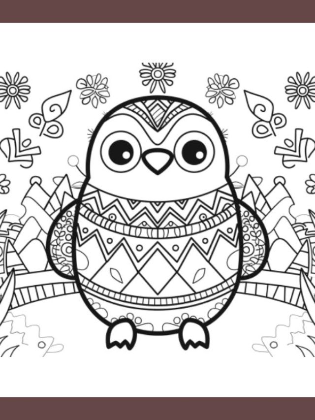 tô màu chim cánh cụt (11)