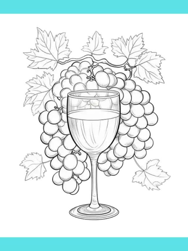 tô màu chùm nho (14)