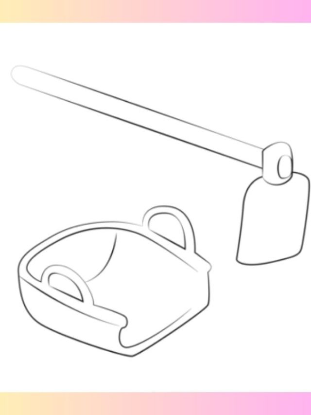 tranh tô màu cái cuốc (2)