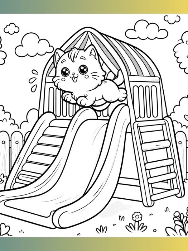 tranh tô màu cầu trượt (13)