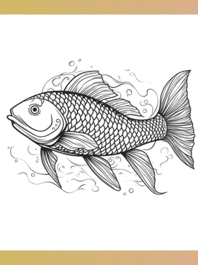 tranh tô màu con cá chép (13)