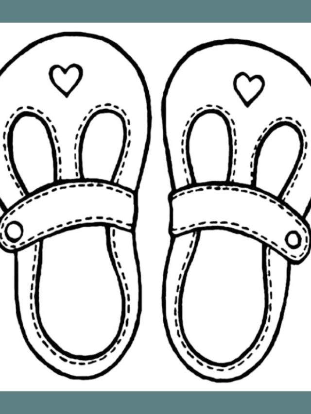 tranh tô màu đôi dép (16)