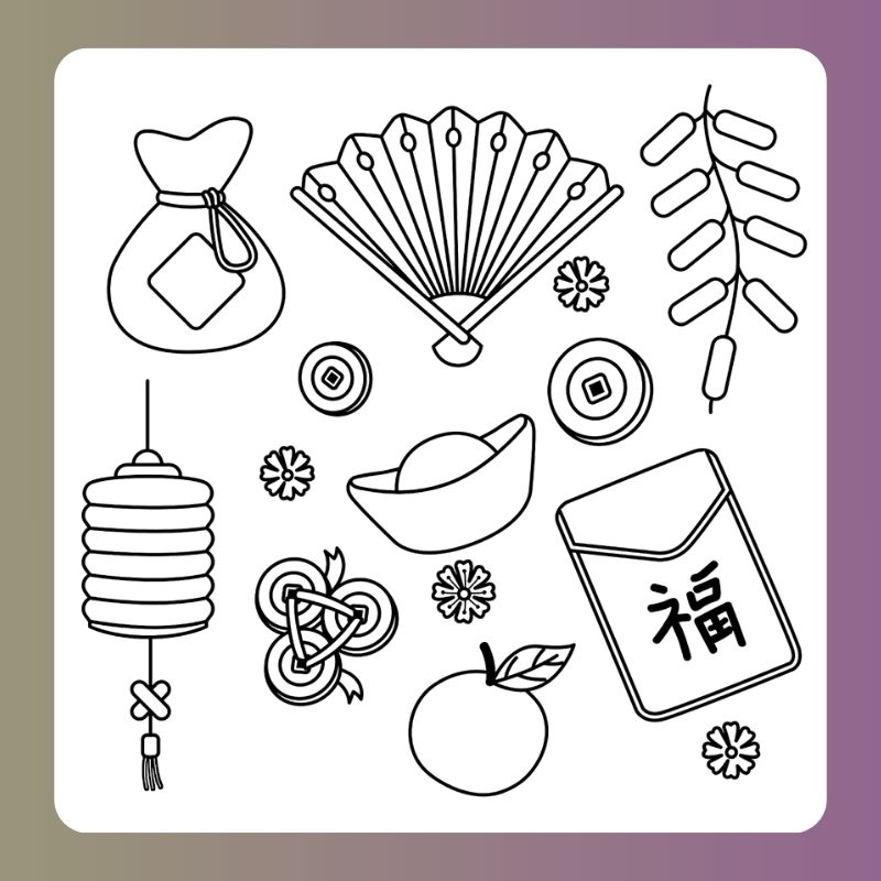 tô màu bao lì xì (2)