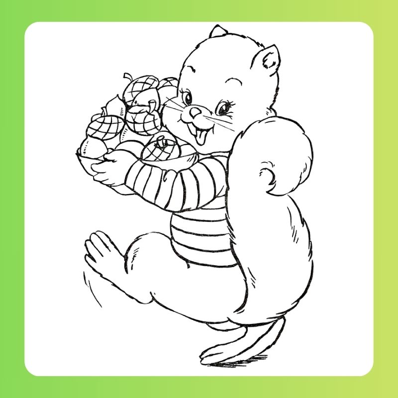 tô màu con sóc (11)