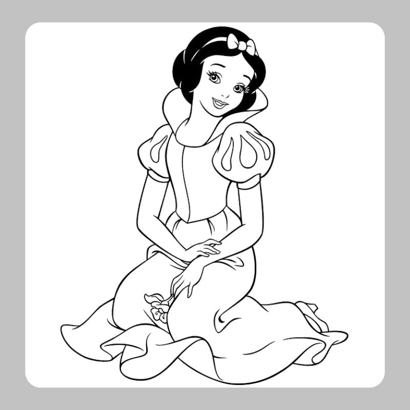 tô màu công chúa bạch tuyết (1)