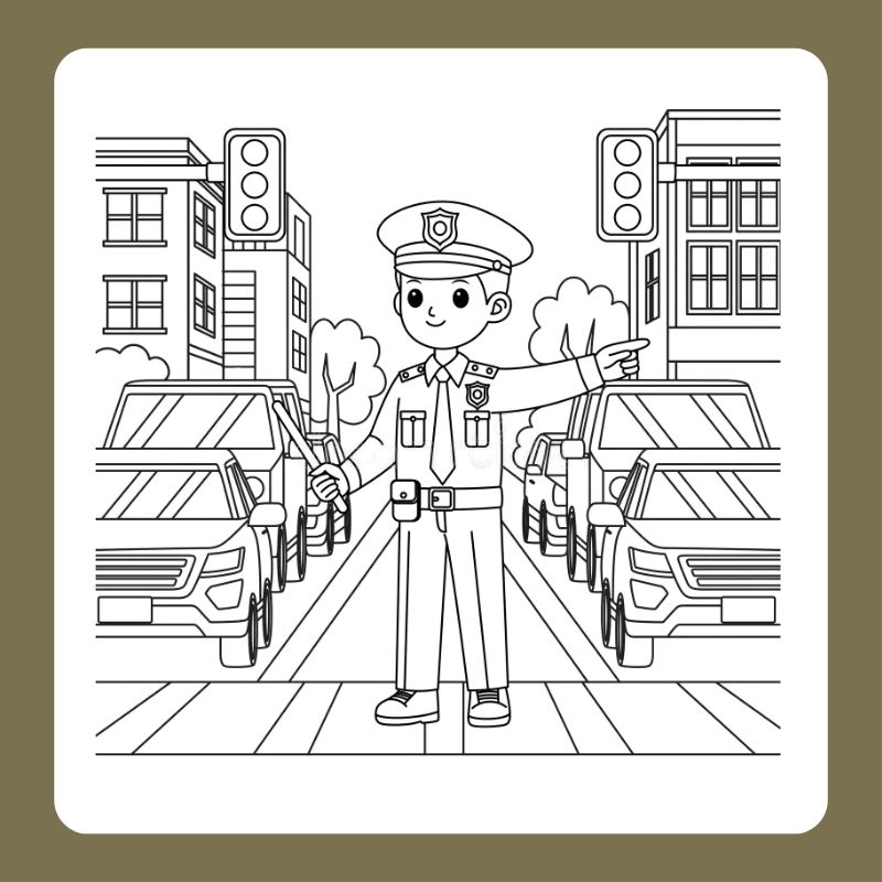 tô màu đèn giao thông (10)