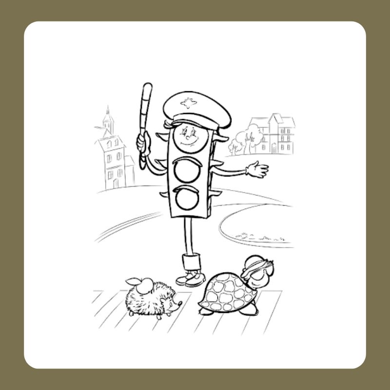 tô màu đèn giao thông (23)