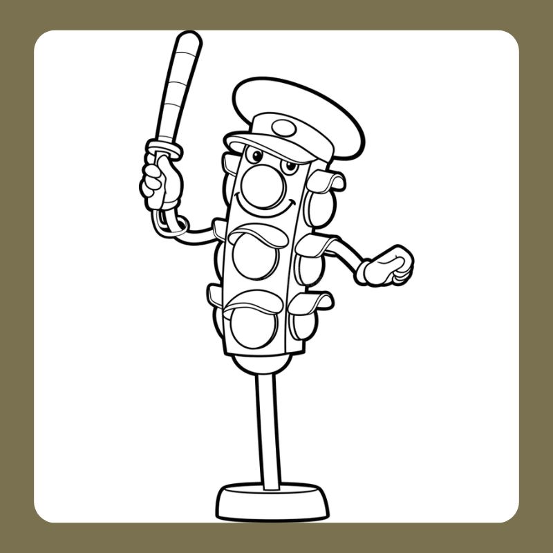 tô màu đèn giao thông (3)