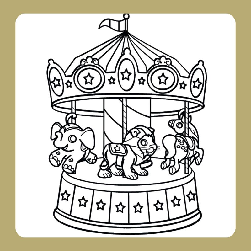 tô màu đu quay (15)