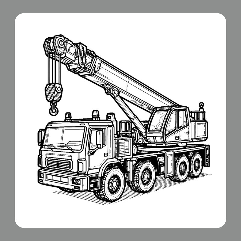 tô màu xe cẩu (1)