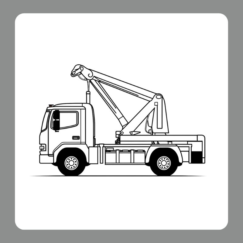 tô màu xe cẩu (11)