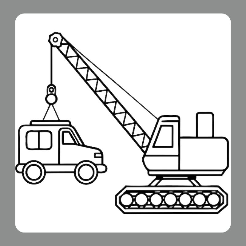 tô màu xe cẩu (22)