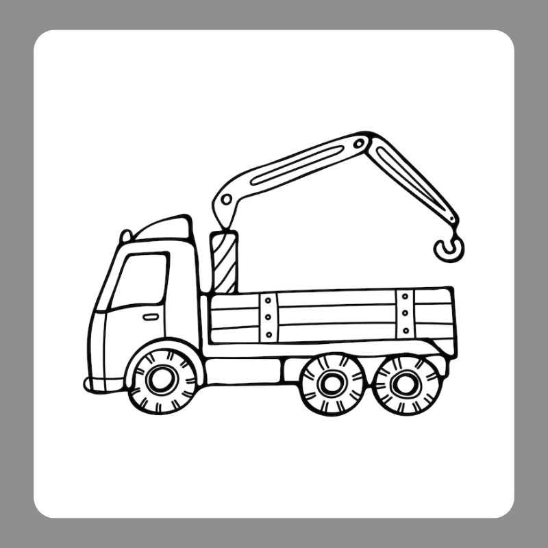 tô màu xe cẩu (26)