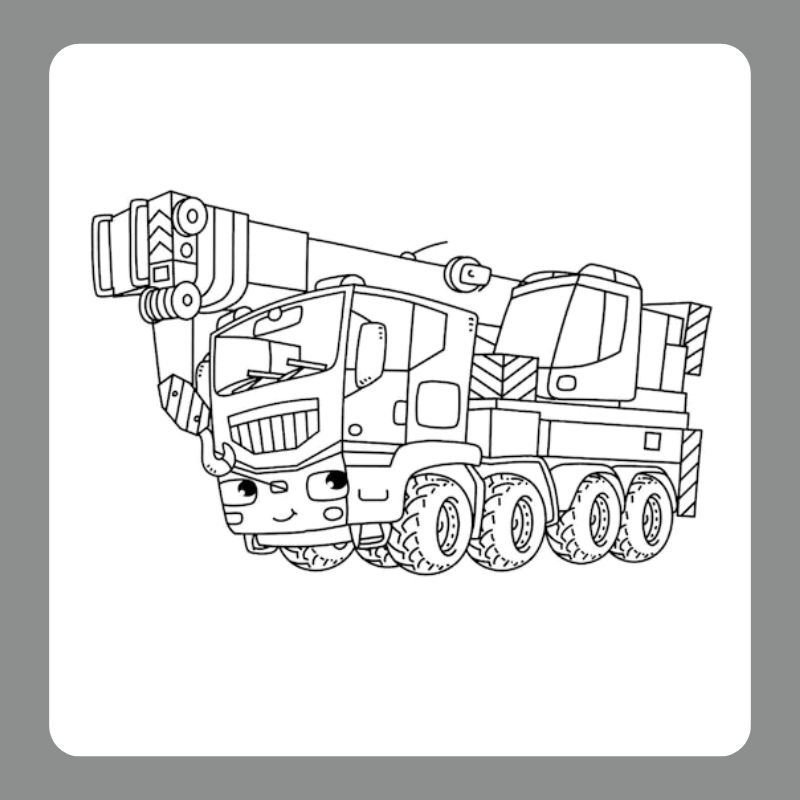 tô màu xe cẩu (4)