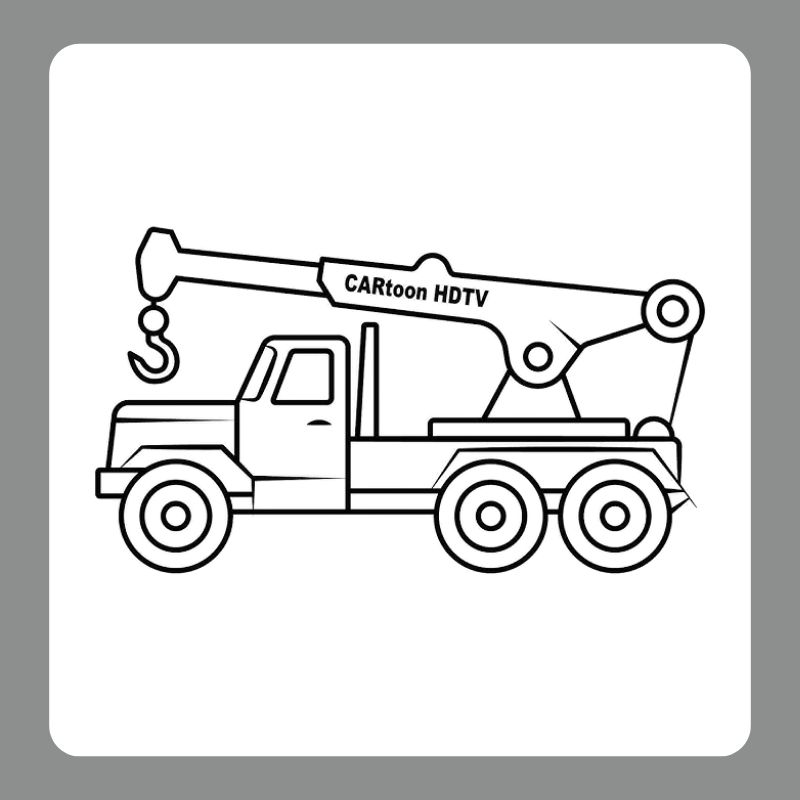 tô màu xe cẩu (5)