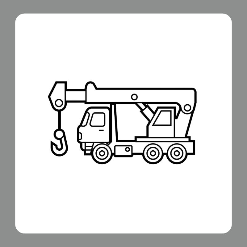 tô màu xe cẩu (7)